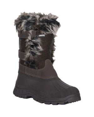 Trespass Brace Winter Snow Boots - Black