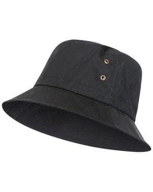 Trespass Gender Inclusive Waxy Bucket Hat - Black