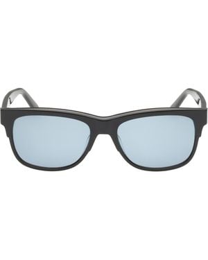Abercrombie & Fitch 55Mm Square Sunglasses - Blue