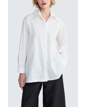 Luukaa Lucida A-Line Shirt - White