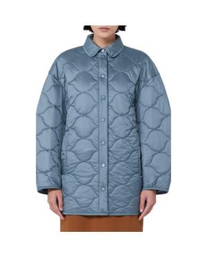 MM by Max Mara Zante Quilted Jacket - Blue