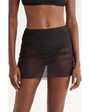 Hutch Tawnie Skirted Bikini Bottoms - Black