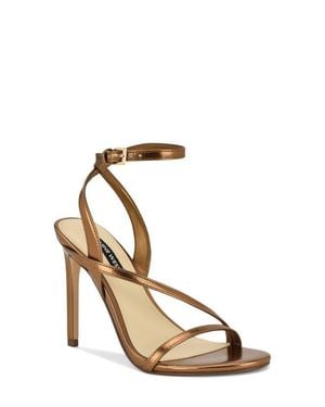 Nine West Miorla Ankle Strap Sandal - Metallic