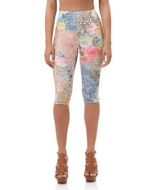 AFRM Gianna Mixed Print Capri Leggings - Multicolor
