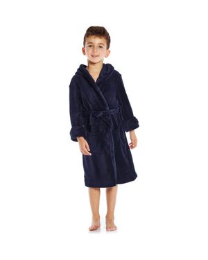 Leveret Fleece Sleep Robe - Blue
