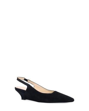 Ron White Bryne Pointed Toe Slingback Pump - Blue