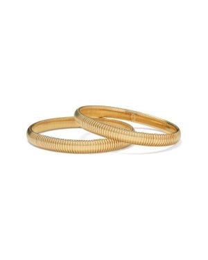 Lady Grey Jewelry Cobra Set Of 2 Bracelets - Metallic