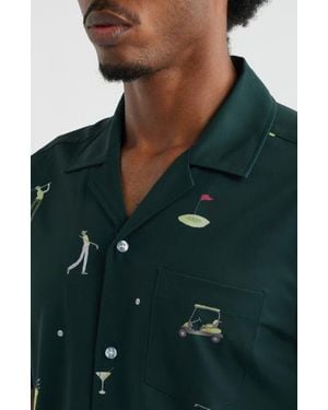 MAVRANS Fun & Games Weekend Camp Shirt - Green