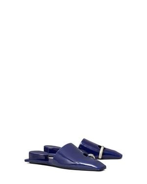Tory Burch Pierced Mule - Blue