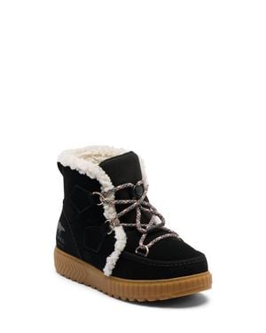 Sorel Kids' Ona Ave Alpine Waterproof Bootie - Black
