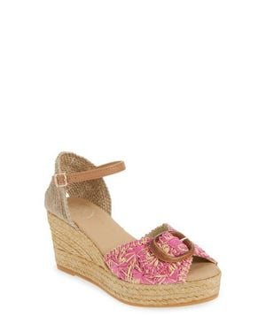Toni Pons Lia Espadrille Ankle Strap Sandal - Pink