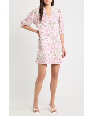 Lilly Pulitzer Mialeigh Linen Dress - Pink