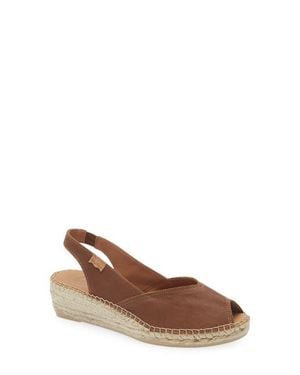 Toni Pons Bernia Espadrille Wedge - Brown