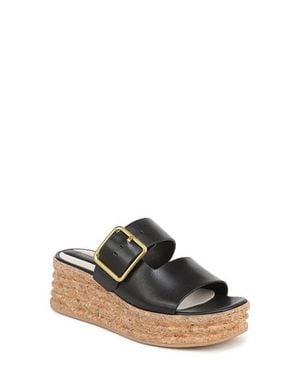 Franco Sarto Taziana Platform Wedge Sandal - Black