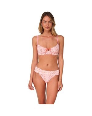 Swim Systems Maggie Underwire Bikini Swimsuit Top - Orange