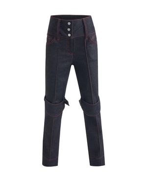 Jendue Davidson Staight Leg Pants - Blue