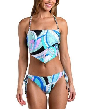 Sunshine 79 Studio Swirl Tankini Top - Blue
