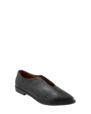 BUENO Berkley Pointed Toe Loafer - Black