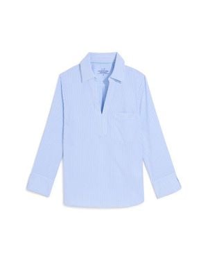 Vineyard Vines Harbor Stripe Shirt - Blue