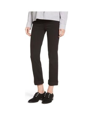 Lyssé Ntials Boyfriend High Rise Denim Jeans - Black