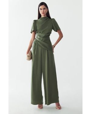 Willa Pika Jumpsuit - Green