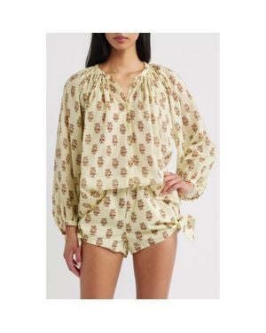 Doen Jonie Organic Cotton Top - Brown