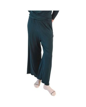 Poplinen Hedy Plus Ribbed Modal Lounge Pant - Blue
