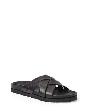 Bruno Magli Bologna Slide Sandal in Black for Men | Lyst display picture 3