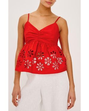 Rails Meru Embroidered Cotton Camisole