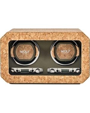 Wolf Cortica Double Watch Winder - Metallic