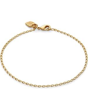 Uno De 50 Oval Link Charm Bracelet - Metallic