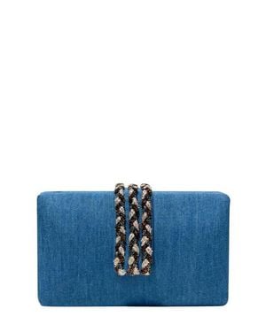 Simitri Braided Fringe - Blue