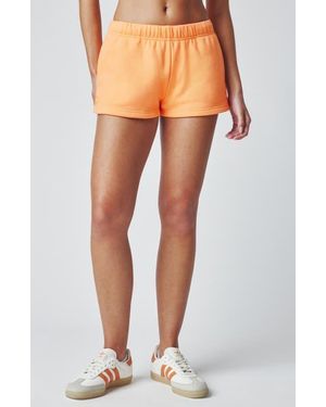 Florence By Mills Cozy Crush Sweat Shorts - Orange