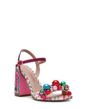 Betsey Johnson Jolly Sandal - Red