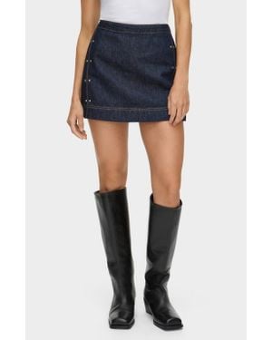 ALIGNE Hadley Denim Miniskirt - Blue