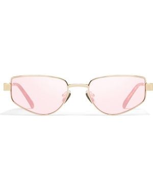 Quay Hit Single 54Mm Cat Eye Sunglasses - Pink