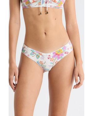 Rip Curl Half Moon Bay Cheeky Bikini Bottoms - Blue