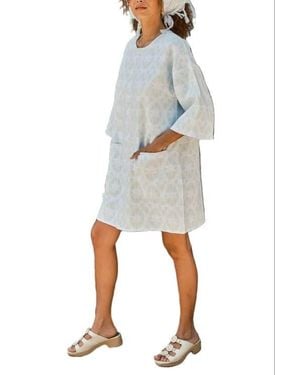 Ace & Jig Nova Reversible Shift Dress - White
