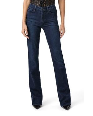 PAIGE Laurel Canyon High Waist Bootcut Jeans - Blue