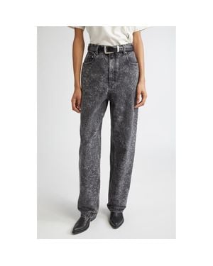 Golden Goose Journey W's Kim Straight Leg Jeans - Gray