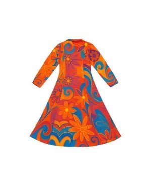 Florencia Davalos Voyage Dress - Red