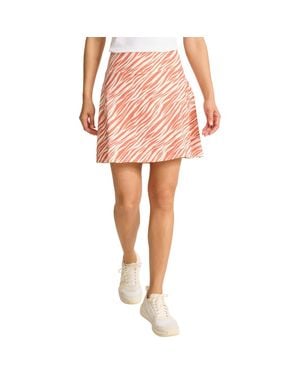 Tommy Bahama Abby Coastal Zebra Print Skort - Pink