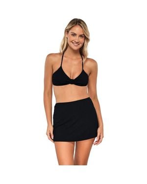 Pacifica by Sunsets Cove Cover-Up Mini Skirt - Black