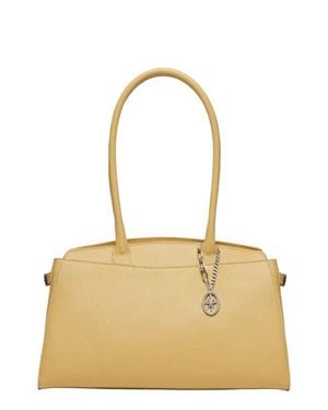 orYANY Harper Leather Shoulder Bag - Metallic