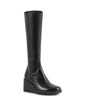 Vagabond Shoemakers Deena Platform Wedge Knee High Boot - Black