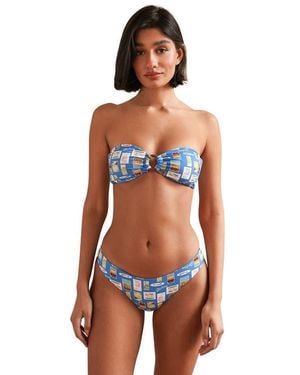 Dippin' Daisy's Nocturnal Cheeky Bikini Bottom - Multicolor