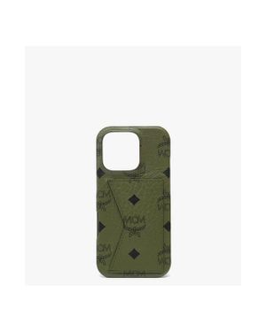 MCM Iphone 16 Pro Case - Green