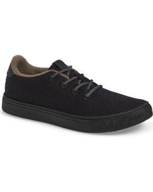 YY Nation Cirro Wool Blend Water Resistant Low Top Sneaker - Black