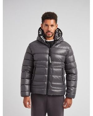 Jacket R4D Tramline Hooded Puffer Jacket - Gray