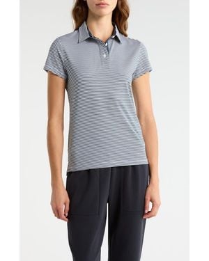 Swannies Kayla Polo Top - Blue
